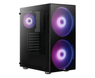 AEROCOOL Python ARGB Czarna Mid Tower AEROPGSPYTHON-G-BKRG - 623760 - zdjęcie 1